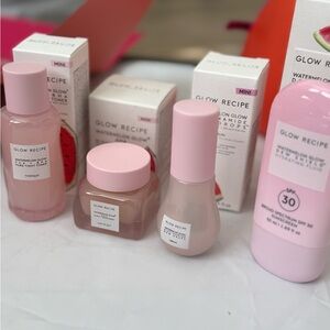 Glow Recipe Skincare Collection in Pink and White